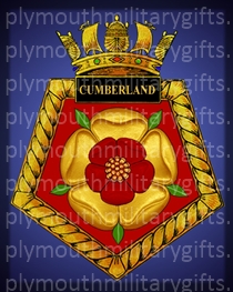 HMS Cumberland (old) Magnet